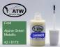 Preview: Ford, Alpine Green Metallic, 42 / 6176: 20ml Lackstift, von ATW Autoteile West.